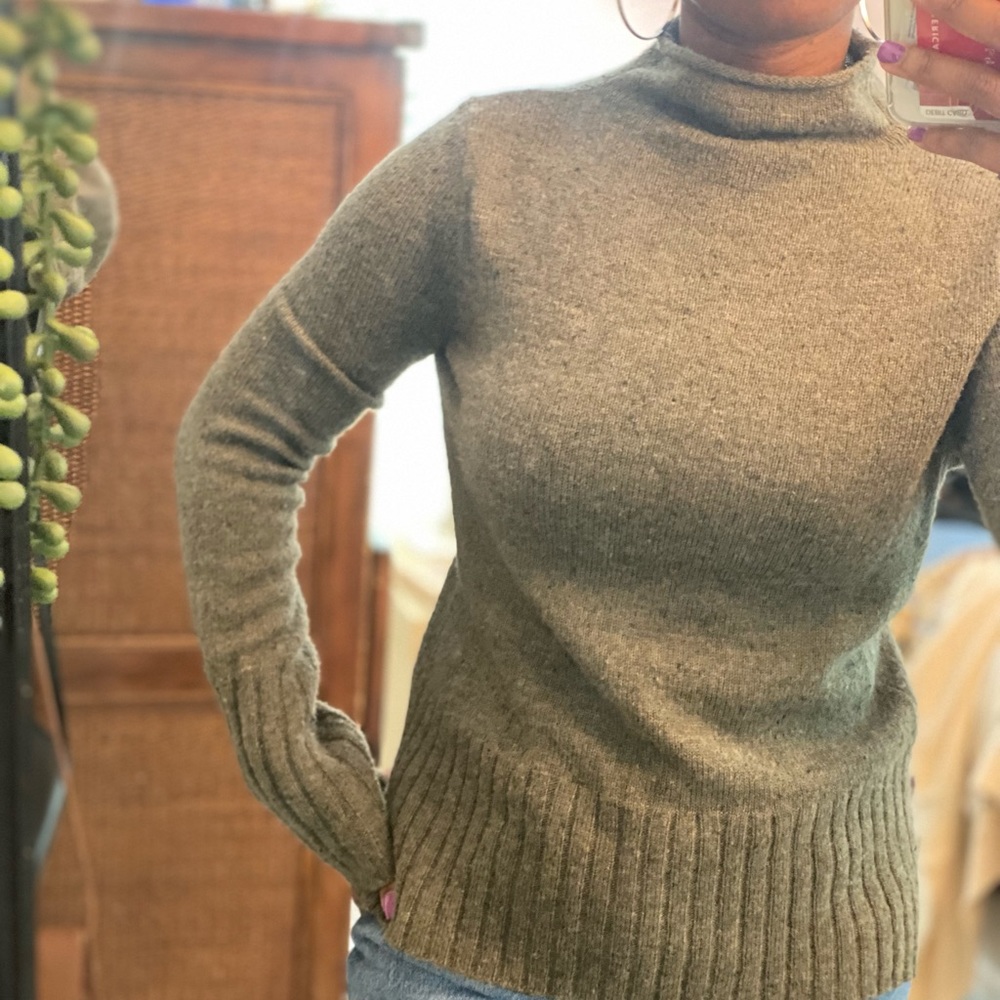 NWOT - Madewell  Donegal Inland Turtleneck Sweater